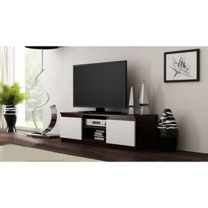 TV stolík LCD 120 cm wenge/biela