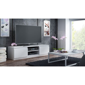TV stolík LCD 140 cm biela