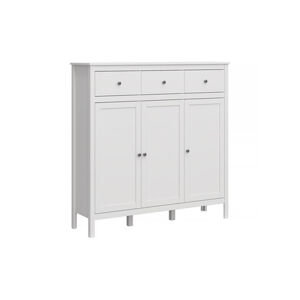 Komoda FARGE 3D3SZ - biela