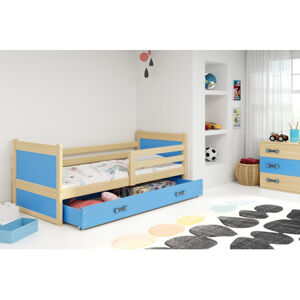 Detská posteľ RICO 200x90 cm Borovica Modrá
