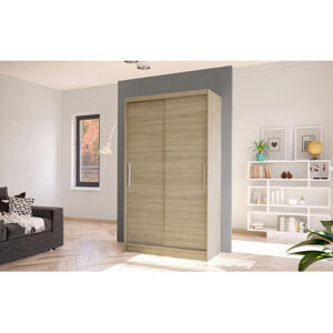 Šatníková skriňa COSTA I šírka 100 cm Dub sonoma