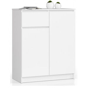 Komoda K80 2D1SZ biela
