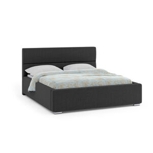 Čalúnená posteľ NEVADA 160x200 cm Čierna