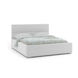 Čalúnená posteľ NEVADA 160x200 cm Svetlo šedá