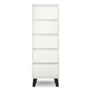 Komoda Scandi 5S - biela