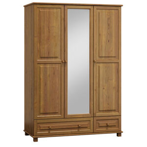 Šatníková skriňa SZ65b 120x60 cm Dub