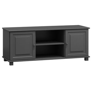 Televízny stolík RTV107 136x47 cm Sivá