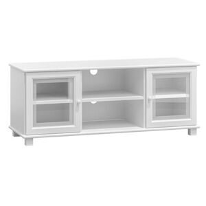 Televízny stolík RTV108 118x47 cm Biela