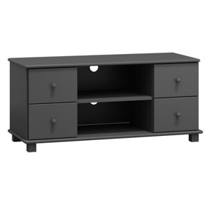 Televízny stolík RTV109 118x47 cm Sivá