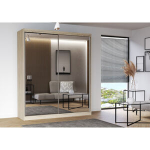 Skriňa Multi 203x61 cm - dub sonoma
