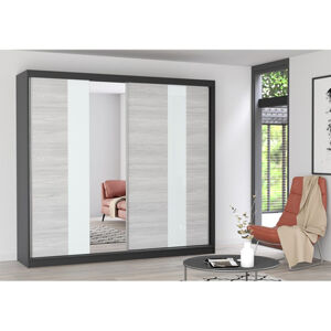 Skriňa Multi 32 233x61 cm - čierna