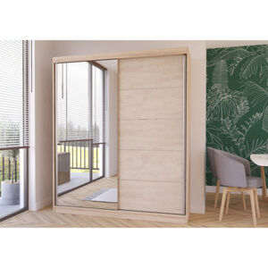 Skriňa Silk 183x61 cm - dub sonoma