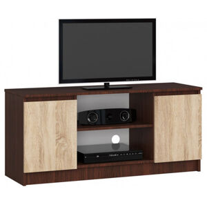 TV stolík RTV K120 wenge/dub sonoma