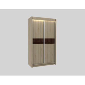 Kvalitní Šatní Skříň Tanna 120 cm Dub sonoma/wenge