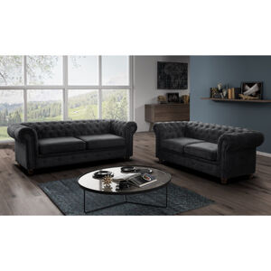 Pohovka Infinity Chesterfield II Hnědá