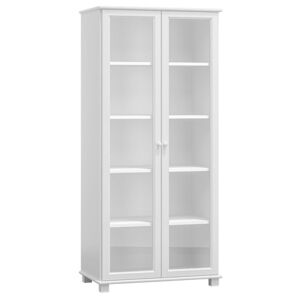 Vitrína RW106 90x42 cm Biela